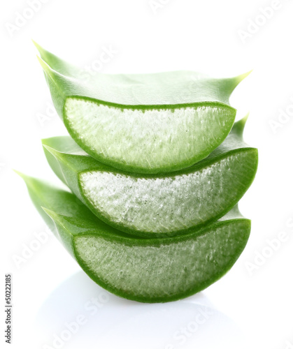 Photo: Aloe vera slice Aloe vera slice