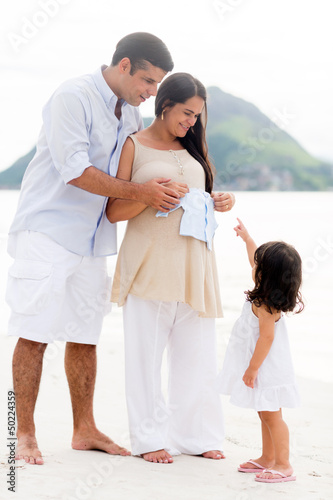 Photo: Family expecting a baby Family expecting a baby