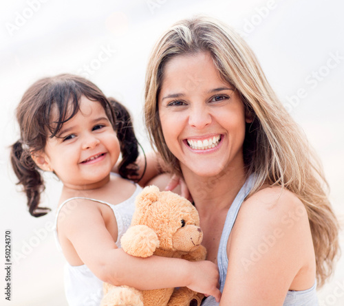 Photo: Loving mother with her child Loving mother with her child