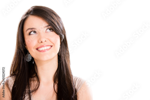 Photo: Thoughtful woman portrait Thoughtful woman portrait