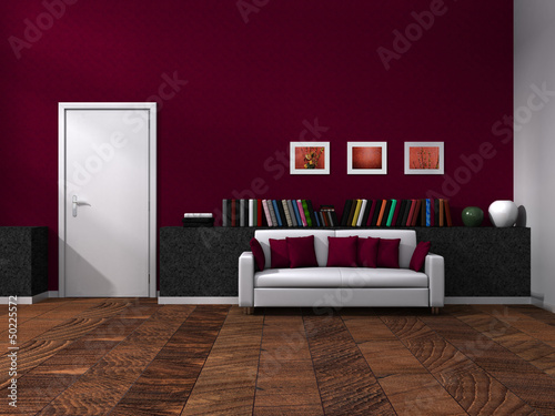 Illustration: Living room Living room