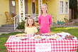 Photo: Children Running Charity Bake Sale Children Running Charity Bake Sale