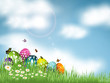 Easter Egg background