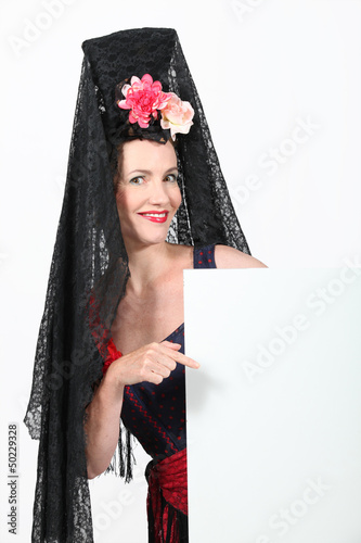 Photo: Spanish woman Spanish woman