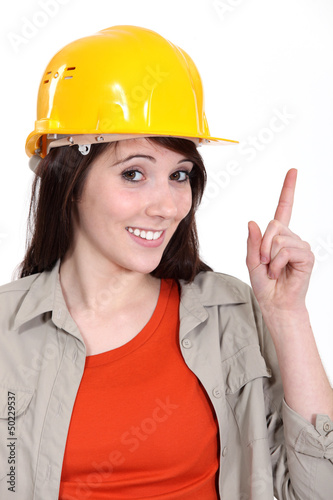 Photo: Woman laborer Woman laborer