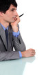 Pensive man