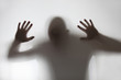 A human shadow