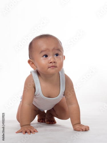 Photo: baby crawling baby crawling