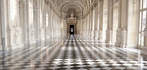 Photo: Galleria di Diana in Venaria Royal Palace, Torino Galleria di Diana in Venaria Royal Palace, Torino