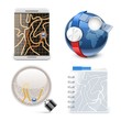 gps vector icon set