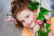 Portrait Of A Beautiful Girl W... Portrait Of A Beautiful Girl W...