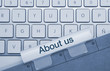 About us keyboard and folder