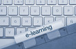 e-learning keyboard and folder