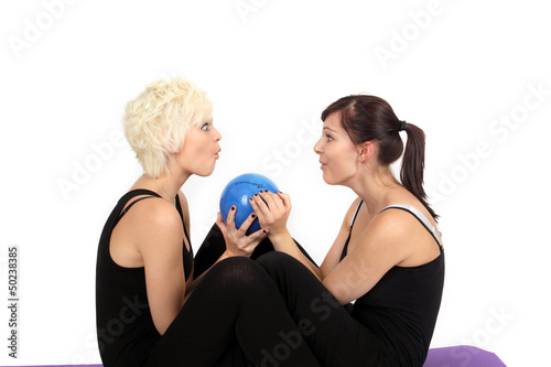 Photo: Mit dem Ball Mit dem Ball
