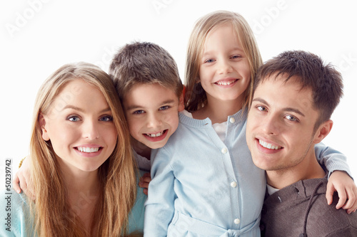 Photo: Smiling family Smiling family