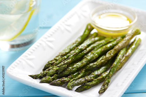 Photo: Green asparagus Green asparagus