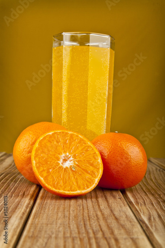 Photo: oranges and juice oranges and juice