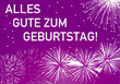 Alles Gute zum Geburtstag