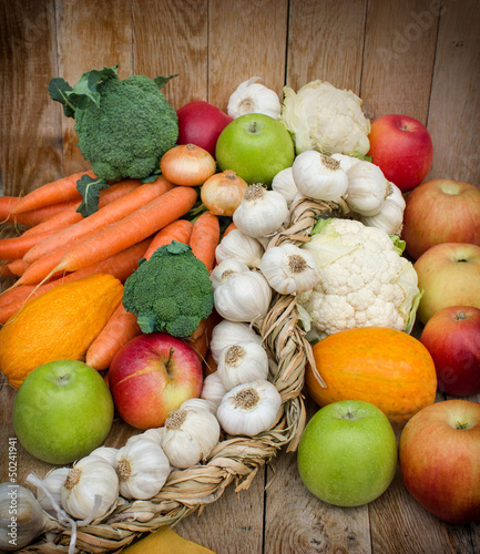 Photo: Healthy eating - organic food Healthy eating - organic food