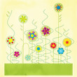 Illustration: spring flowers spring flowers