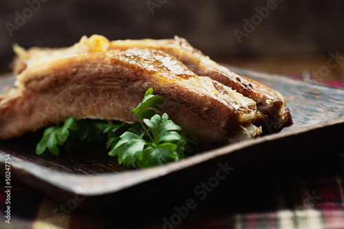 Photo: Pork ribs Pork ribs