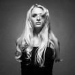 Beautiful lady with magnificent hair