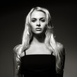 Beautiful lady with magnificent hair