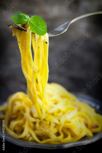Photo: Spaghetti carbonara Spaghetti carbonara