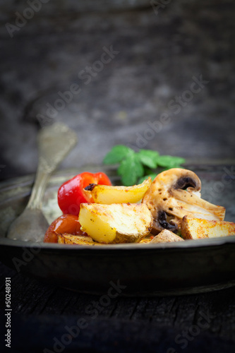 Photo: Roasted vegetables Roasted vegetables