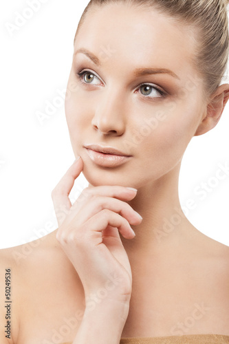 Photo: Beauty face of beautiful woman Beauty face of beautiful woman