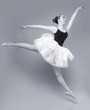 Photo: Beautiful Ballet Dancer Portrait Beautiful Ballet Dancer Portrait