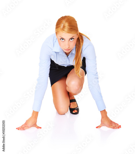 Photo: Business race Business race