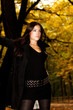 autumn fashion portrait
