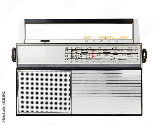 Photo: Old fashioned radio Old fashioned radio