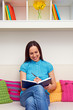 woman keeping a journal