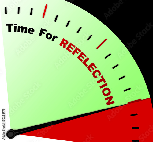 Illustration: Time For Reflection Message Meaning Ponder Or Reflect Time For Reflection Message Meaning Ponder Or Reflect