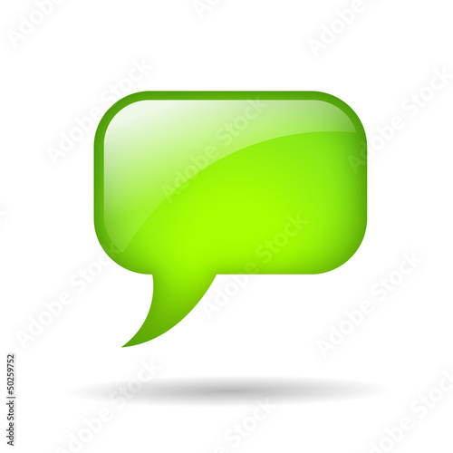 Vector: Vector rounded speech bubble Vector rounded speech bubble