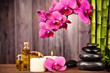 Photo: Spa still life with free space for text Spa still life with free space for text
