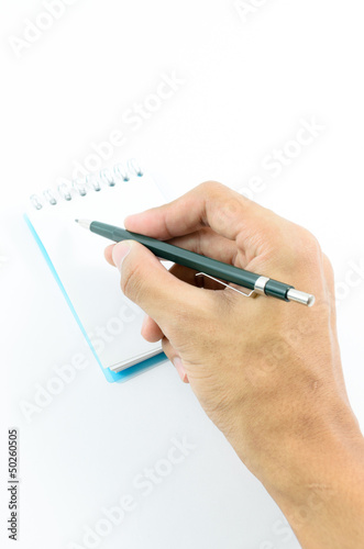 Photo: Writing notes Writing notes