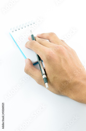 Photo: Writing notes Writing notes