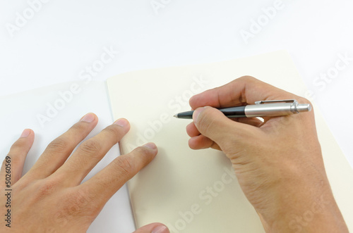 Photo: Writing notes Writing notes
