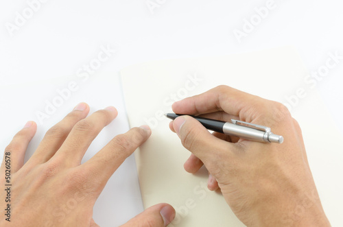 Photo: Writing notes Writing notes
