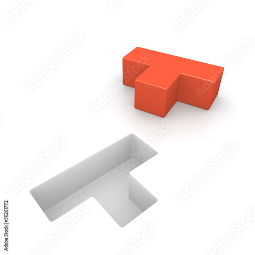 Illustration: Concept of logic game Concept of logic game