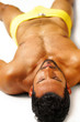 Relaxing sexy guy