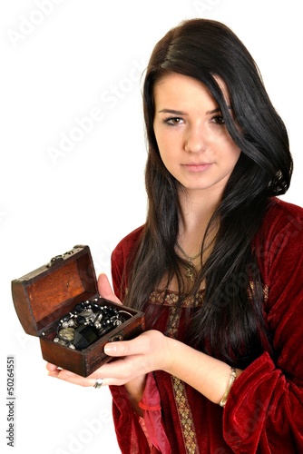 Photo: femme médiévale femme médiévale