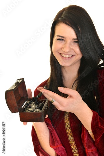 Photo: femme médiévale femme médiévale