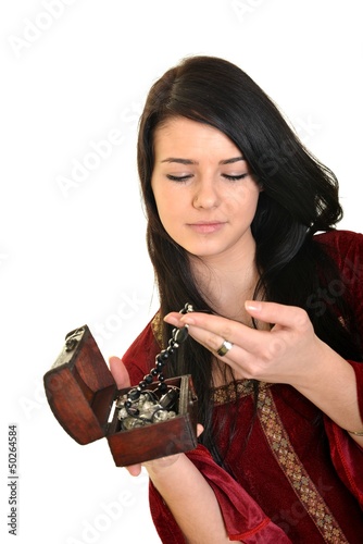 Photo: femme médiévale femme médiévale