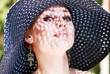 Woman in hat
