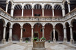 Courtyard in the Royal Colleges, Tortosa (Spain)