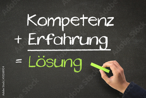 Photo: Lösungskompetenz unterm Strich Lösungskompetenz unterm Strich